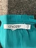 Chico's 100% Polyester Teal 3/4 Sleeve Blouse Size Lg (2.5) - photo 7