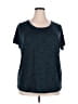 Torrid Teal Active T-Shirt Size 2X Plus (2) - photo 1