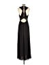 BCBGMAXAZRIA 100% Polyester Black Cocktail Dress Size 4 - photo 2