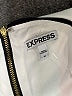 Express Graphic White Cocktail Dress Size 10 - photo 7