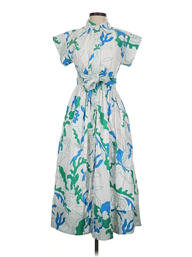 Pre-owned Oliphant Casual Dress In Blue