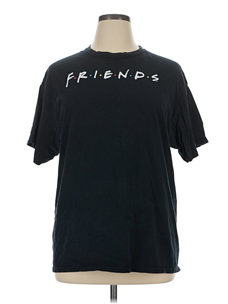 Pre-owned Friends Short Sleeve T-shirt In Black