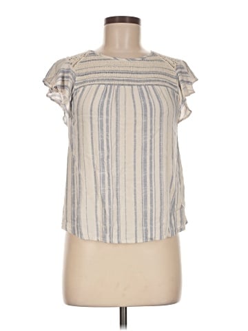Rewind Short Sleeve Blouse (view 1)