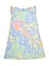 Emily McCarthy 100% Polyester Tropical Blue Dress Size 2 - 3 - photo 1