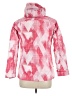 Columbia 100% Polyester Print White Pink Snow Jacket Size 14 - photo 2