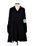 CeCe 100% Polyester Black Casual Dress Size XS - photo 1