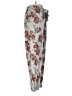Adam Levine Floral Silver Casual Pants Size M - photo 4