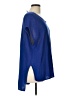 Eileen Fisher 100% Linen Blue Poncho Size L - photo 4
