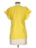Boden Yellow Short Sleeve Blouse Size 10 - photo 2