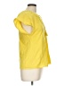 Boden Yellow Short Sleeve Blouse Size 10 - photo 4