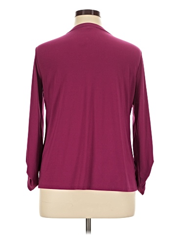Roz & Ali Long Sleeve Blouse (view 2)