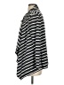 AB Studio Stripes Gray Long Sleeve Blouse Size S - photo 5