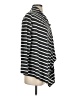 AB Studio Stripes Gray Long Sleeve Blouse Size S - photo 4