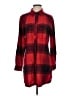 Athleta Plaid Red Long Sleeve Button-Down Shirt Size S - photo 1