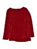 Pink & Violet 100% Polyester Red Pullover Sweater Size 6 - photo 2