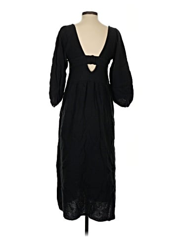 Madewell Lightspun V-Neck Midi Dress (view 2)