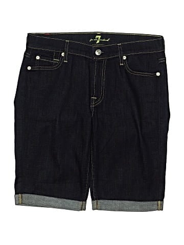 7 For All Mankind Denim Shorts (view 1)