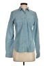 UNTUCKit 100% Cotton Blue Long Sleeve Button-Down Shirt Size 2 - photo 1