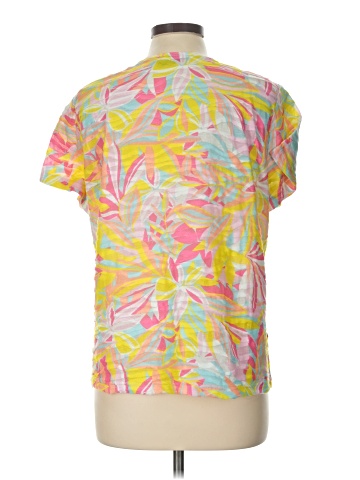 Caribbean Joe Short Sleeve Blouse (view 2)