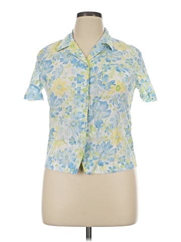 Alfred Dunner Short Sleeve Blouse (view 1)