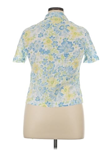 Alfred Dunner Short Sleeve Blouse (view 2)
