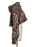 AFRM 100% Cotton Animal Print Brown Pullover Hoodie Size S - photo 4