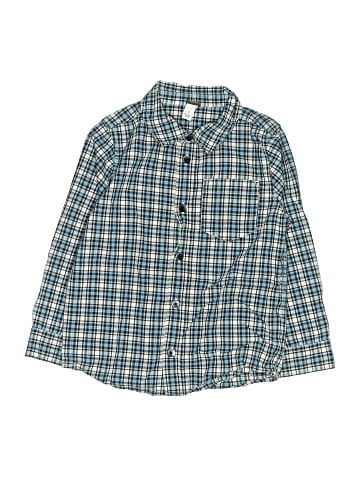 Tea Long Sleeve Button-Down Shirt (view 1)
