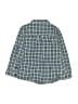 Tea 100% Cotton Plaid Teal Long Sleeve Button-Down Shirt Size 5 - photo 2