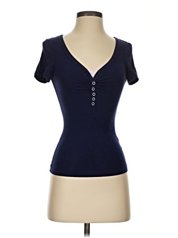 Unbranded Short Sleeve Henley (view 1)