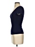 Unbranded Blue Short Sleeve Henley Size XS - photo 5