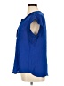 Liz Claiborne 100% Polyester Blue Short Sleeve Blouse Size XL - photo 5