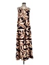 CeCe 100% Rayon Animal Print Brown Casual Dress Size S - photo 1