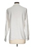 Zara Basic 100% Polyester Silver Long Sleeve Blouse Size L - photo 2