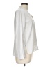 Zara Basic 100% Polyester Silver Long Sleeve Blouse Size L - photo 4