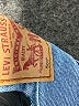 Levi's 100% Cotton Blue Denim Shorts Size 27 waist - photo 3