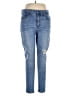 Seven7 Hearts Blue Jeans Size 16 - photo 1