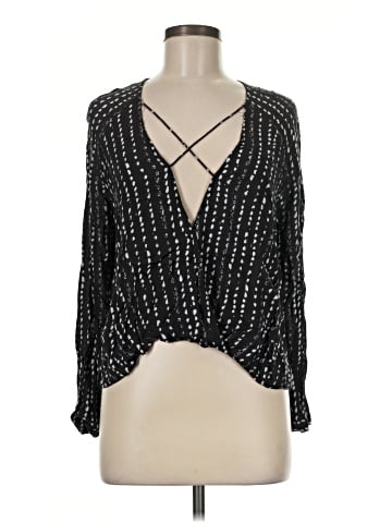 Silence and Noise Long Sleeve Blouse (view 1)