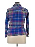 J.Crew 100% Cotton Plaid Blue Long Sleeve Button-Down Shirt Size 14 - photo 2