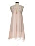 Cato 100% Polyester Tan Cocktail Dress Size S - photo 2