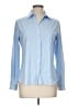 luis civit Blue Long Sleeve Button-Down Shirt Size UK 14 / US 10 - photo 1
