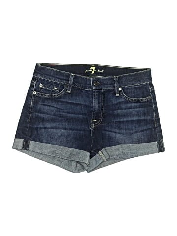 7 For All Mankind Denim Shorts (view 1)