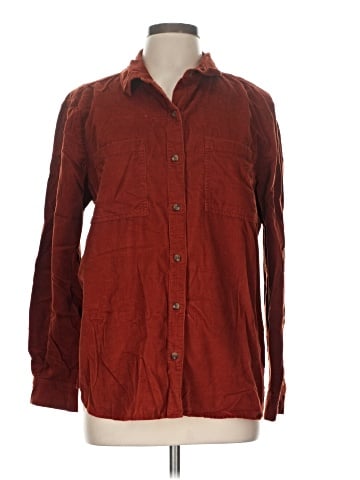 Style&Co Long Sleeve Button-Down Shirt (view 1)