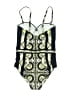 Tory Burch Paisley Green One Piece Swimsuit Size S - photo 2