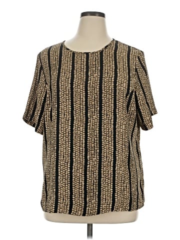 Christie & Jill Short Sleeve Blouse (view 1)