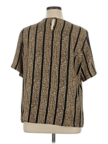 Christie & Jill Short Sleeve Blouse (view 2)