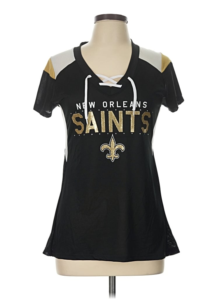 Pre-owned Nfl Short Sleeve T-shirt In Black