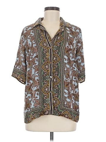 MNG Suit Short Sleeve Blouse (view 1)