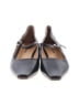 C.Paravano 100% Leather Black Heels Size EU 37 - photo 2