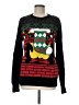Well Worn Graphic Black Pullover Sweater Size M - photo 1