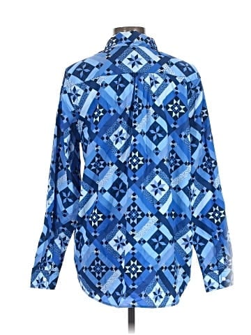 Lands' End Long Sleeve Button-Down Shirt (view 2)
